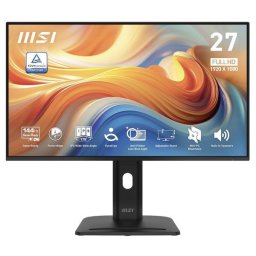 Monitor IPS LED MSI 27" PRO MP275PG E14, Full HD (1920 x 1080), VGA, HDMi, DisplayPort, Pivot, Boxe, 144 Hz, 1 ms, Negru