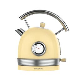 Fierbator de apa Vintage Cecotec Thermosense 420, 1.8 L, 2200 W, Galben