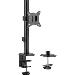 Suport Monitor Superior SUPSPC001, diagonala compatibila 17-32 inch, unghi reglabil, VESA maxim 100×100, greutate suportata 9 Kg, Negru