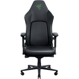 Scaun Gaming Razer Iskur V2 NewGen, Ergonomic, Max 136 kg, Perna din spuma, Sistem HyperFlex, Cotiere 4D, Negru/Verde