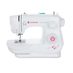 Masina de cusut Singer 3333, 23 functii, 380x190x300mm, greutate 4,8kg, Alb