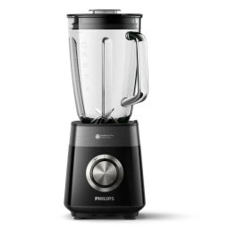 Blender Philips Seria 5000 HR3030/00, 1200 W, 2 l, 3 viteze si Puls, Negru
