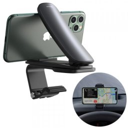 Suport telefon auto Baseus Big Mouth Pro Car Mount, Negru, compatibil 4.7-6.5 inch