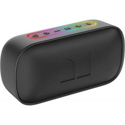 Boxa Portabila Bluetooth Monster S150, 14W, TWS, RGB, Waterproof, Neagra