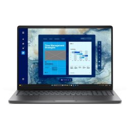 Laptop Dell Pro 16 PC16250, Procesor Intel® Core™ 5 120U, Display 16" FHD+, RAM 16GB DDR5, 256GB SSD, Placa video Intel Graphics, Ubuntu, Gri