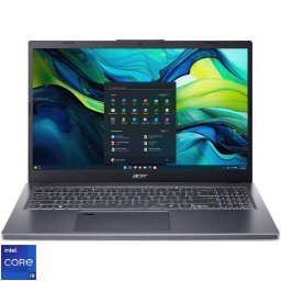 Laptop Acer Aspire 15 A15-51M, Display 15.6'' FHD IPS, Procesor Intel® Core™ i9-13900H, RAM 16GB LPDDR5, 1TB SSD, Placa video Intel Iris Xe, Windows 11 Home, Steel Gray