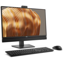Sistem desktop All In One Dell Pro 24 QC24250, procesor Intel Core Ultra 5 235, 23.8 inch, RAM 16GB, SSD 512GB, Intel Graphics, Windows 11 Pro, Gri inchi