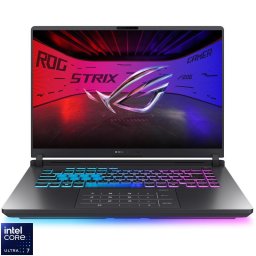 Laptop Gaming ASUS ROG Strix G615LH, 16 inch, 2.5K 240Hz, Procesor Intel® Core™ Ultra 7 255HX (30M Cache, pana la 5.20 GHz),16GB DDR5, 512GB SSD, nVidia GeForce RTX 5050 8GB, No OS, Gri