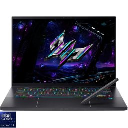 Laptop Gaming Acer Predator Triton 14 AI PT14-52T, 14.5 inch, 2.8K OLED 120Hz Touch, Procesor Intel® Core Ultra 9 288V (12M Cache, pana la 5.10 GHz), 32GB LPDDR5X, 2TB SSD, nVidia GeForce RTX 5070 8GB, Windows 11 Pro, Negru