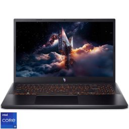 Laptop Gaming Acer Nitro V 15 ANV15-52, 15.6 inch, Full HD IPS 165Hz, Procesor Intel® Core i9-13900H (24M Cache, pana la 5.40 GHz), 32GB DDR4, 1TB SSD, nVidia GeForce RTX 5060 8GB, No OS, Negru