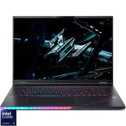 Laptop Gaming Acer Predator Helios 18 AI PH18-73, 18 inch, WQUXGA Mini LED 120Hz, Procesor Intel® Core Ultra 9 275HX (36M Cache, pana la 5.40 GHz), 32GB DDR5, 2TB SSD, nVidia GeForce RTX 5090 24GB, Windows 11 Home, Negru