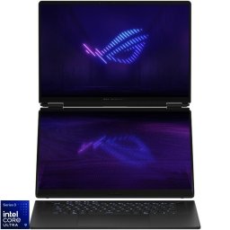 Laptop Gaming ASUS ROG Zephyrus Duo GX651AX, 16 inch, 3K OLED, 120Hz, Touch, Procesor Intel® Core™ Ultra 9 386H (18M Cache, pana la 4.90 GHz), 64GB RAM, 2TB SSD, nVidia GeForce RTX 5090 24GB, Windows 11 Pro, Gri