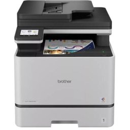 Imprimanta Multifunctionala Laser Color, Brother DCP-L8630CDW, A4, Viteza de Printare 31ppm, WiFi, Duplex, ADF, Gri deschis