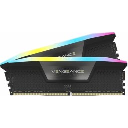 Memorie RAM Corsair Vengeance RGB, capacitate 16GB (2x8GB) DDR5, frecventa 5600 MHz, latenta CL40, Dual Channel Kit
