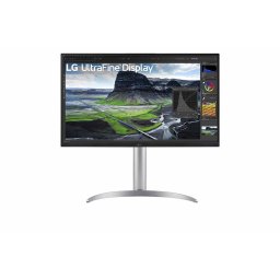 Monitor IPS LED LG 27" 27UQ850V-W, UHD (3840 x 2160), 5ms, 60Hz, HDMI, DisplayPort, Boxe, Pivot, Alb-Argintiu