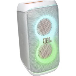 Sistem audio portabil JBL Partybox Club 120, 160W RMS, Baterie detasabila, IPX4, Auracast, AI Sound Boost, Alb