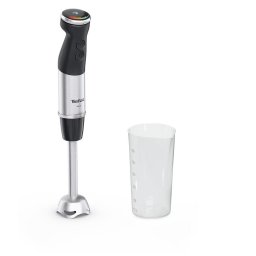 Mixer vertical TEFAL Quickchef+ HB671830, 0.8l, 1000W, 20 trepte viteza, Negru-Argintiu