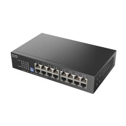 Switch ZYXEL GS1100-16S-EU0101F, 16 porturi Gigabit, fara management, 32Gbps, Black