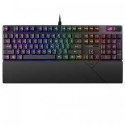 Tastatură Gaming ASUS ROG Strix Scope II RX, RX Red/Blue, RGB, Black