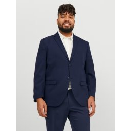 Jack & Jones Plus Sacou barbati, JPRFRANCO, cu croiala Regular Fit, Bleumarin inchis (SELECTATI MARIMEA: 66)