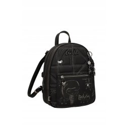 Rucsac damă ORCHESTRA IRON din piele ecologica, Anekke 43755-252 Negru