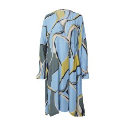 Masai Rochie 'Norin' bej / albastru deschis / verde kiwi / negru