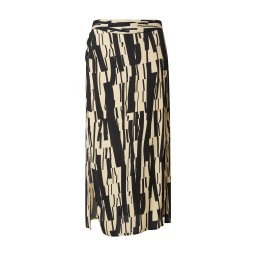DKNY Fustă crem / negru