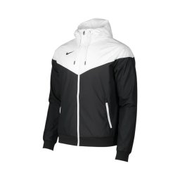 NIKE Geacă sport 'Authentic' negru / alb