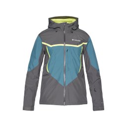 COLUMBIA Geacă sport 'Liftline™' cyan / galben neon / gri grafit