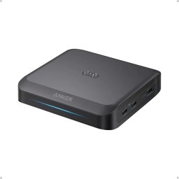 Baza de Incarcare pentru Powerbank si Dispozitive Mobile Anker Prime 150W 2x USB-C 1x USB-A 1x Pogo Pin Gri