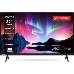 Televizor Allview LED Smart TV WiPlay6301-H 80cm 32inch HD Black