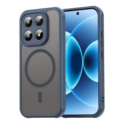 Husa de protectie Techsuit HaloFrost II MagSafe compatibil cu Xiaomi 17, Bleumarin