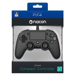 Playstation 4 (PS4) Nacon Wired Compact Controller (Negru)