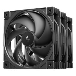 DeepCool FD12 V2 Carcasă calculator Ventilator 12 cm Negru 4 buc.