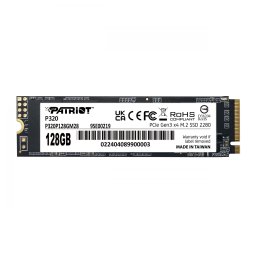 Patriot Memory P320 128 Giga Bites M.2 PCI Express 3.0 NVMe