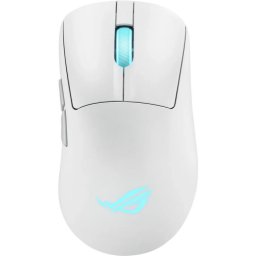 Mouse Gaming ASUS ROG Keris II Origin, Wireless, 42.000 DPI, RGB, White