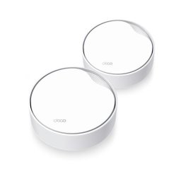 Router Wireless TP-LINK Deco X50-POE, 2x LAN, 2 bucati, White
