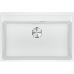 114.0661.670 Chiuveta bucatarie Franke Maris MRG 610-72 TL, 760x510mm, fragranite, Bianco