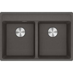 114.0714.186 Chiuveta bucatarie Franke Maris MRG 620-35-35 TL cu doua cuve, 760x510mm, fragranite, Slate Grey