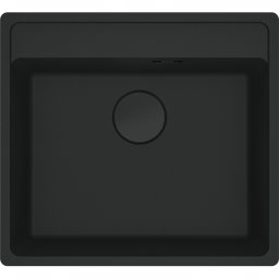 114.0661.642 Chiuveta bucatarie Franke Maris MRG 610-52 TL, 560x510mm, fragranite, Matte Black
