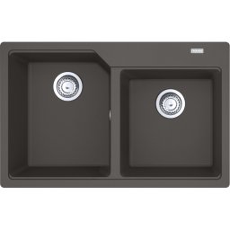114.0716.367 Chiuveta bucatarie Franke Urban UBG 620-36-33, doua cuve, 780x500mm, fragranite Slate Grey