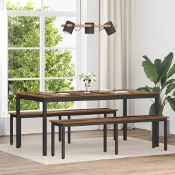 banca Lemn vechi 160 x 35 x 45 cm Lemn compozit GartenMobel Dekor