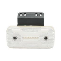 Lampa gabarit laterala LED alba 12V-24V cu suport, 2 functii X Neon