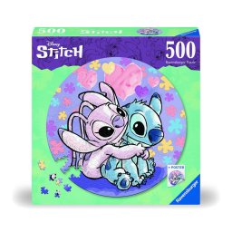 Puzzle Disney Stitch 500 piese cu poster, Ravensburger