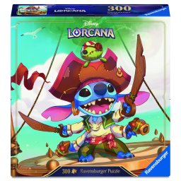 Puzzle Ravensburger Disney Lorcana Stitch Piratul Extraterestru, 300 piese