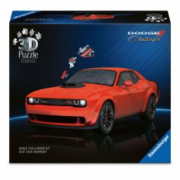 Puzzle 3D Ravensburger Dodge Challenger R/T Scat Pack Widebody