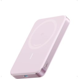 POWER BANK Anker "MagGo" 10.000 mAh, magnetic, wireless, 276 g, roz