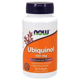 NOW Foods Ubiquinol 100 mg 60 caps.