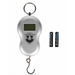 Cantar electronic portabil 40 Kg cu carlig si afisaj digital baterii Incluse colorat MX939