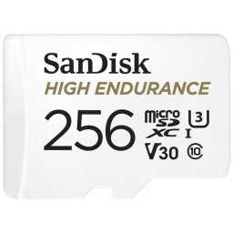 SANDISK High Endurance 256GB MicroSDXC 40 MB/s 183568